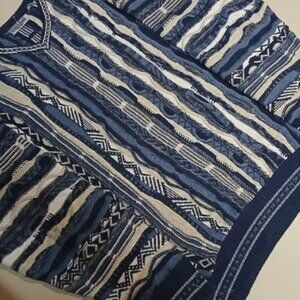 Vintage 90's Giorgio Di Firenze Coogi-Style Crewneck - Adult Men's Size XL